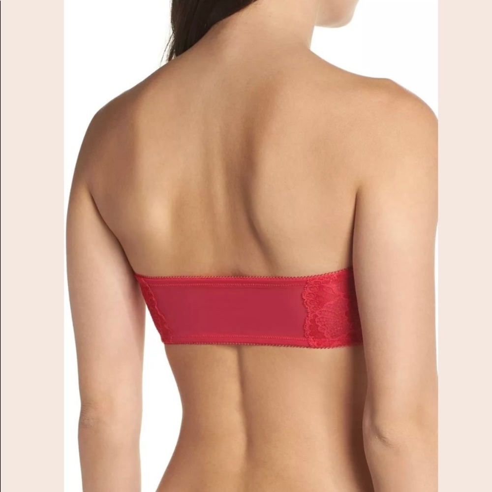 Free People Women’s Raspberry Lace Bralette Size Medium NWT - Picture 4 of 8